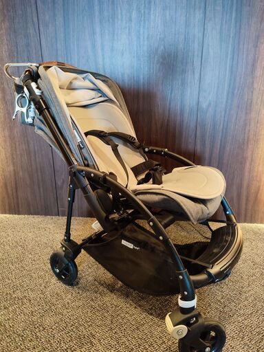 bugaboo bee5 バガブー ベビーカー ブラックシャーシ グレーメランジ