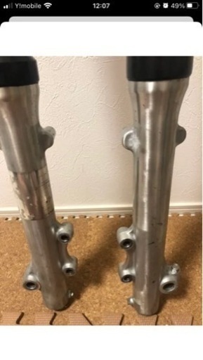 z400fx z550ltd フロントフォーク　ダブルディスク用 z400fx z550ltd フロントフォーク ダブルディスク用