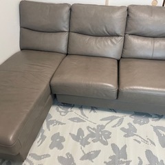 カウチソファ コーナーソファ グレージュ