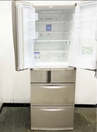 三菱ノンフロン冷凍冷蔵庫 465ℓ 2013年制 MR-R47W-S 大型 冷蔵庫