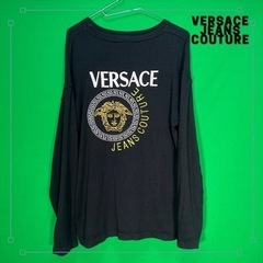 Versace Jeans Couture ロンT 背面ロゴ