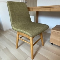 ☆北欧風、天然木のデスクセット☆1万値下げしました‼︎