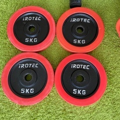 アイロテック　ダンベル80kg（片方40kg） トレーニングベンチ