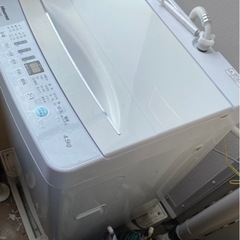 洗濯機　Hisense  HW-T45D  4.5kg  一人暮らし - 家電