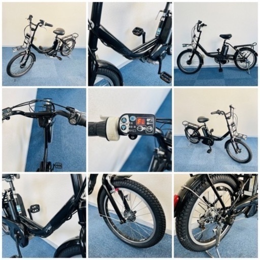 BRIDGESTONE josls wgn 8.9Ah新品バッテリー 電動自転車【中古