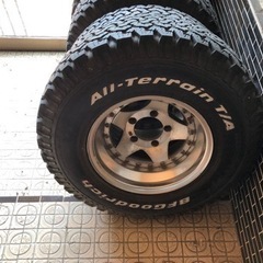 4WD  深リム　タイヤホイール