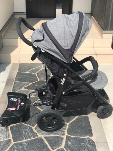 最終価格　三輪ベビーカー　ママ連れてって　セット