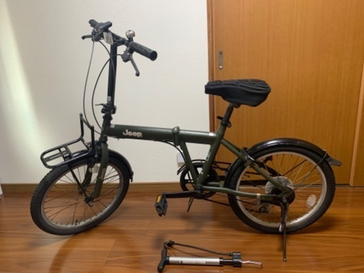 交渉中です。折りたたみ ジープ Jeep 自転車　20インチ　中古