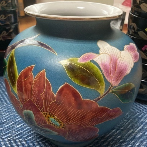 九谷焼　花瓶