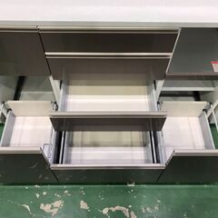 【愛品館八千代店】未使用品　高橋木工所　スライド扉キッチンボード　パリッシュ140