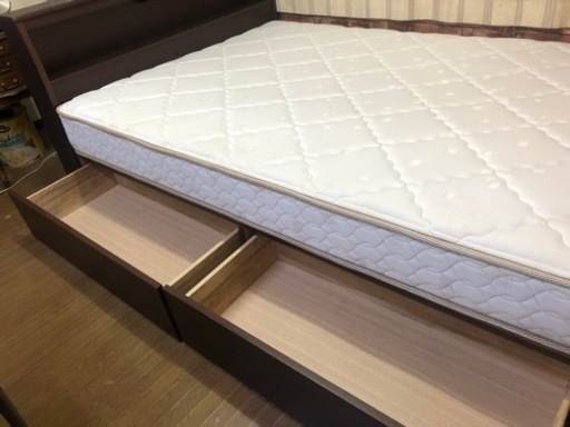 【送料無料】フランスベッド ダブルサイズベッド マットレスセット