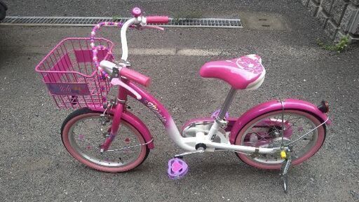 子ども用自転車　ミニーマウス自転車　16インチ