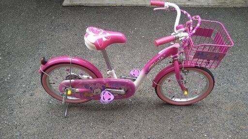 子ども用自転車 ミニーマウス自転車 16インチ