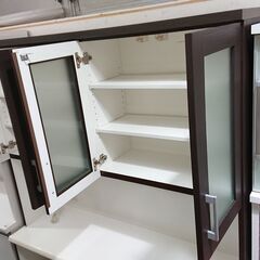 ニトリ｜DAHLIA｜4枚扉キッチンボード｜食器棚