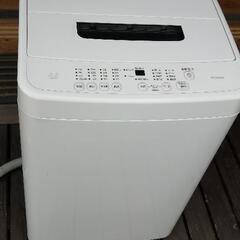【ネット決済・配送可】【美品】[配達無料]全自動洗濯機　4.5k...