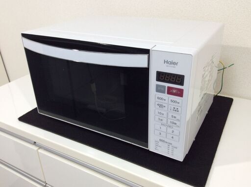9/7受渡済)JT5036【Haier/ハイアール 電子レンジ】高年式 2018年製 JM