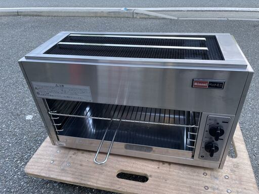 ☆中古品 リンナイ LPガス赤外線グリラー 2017年 プロパンガス RGP