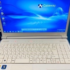 ノートパソコン　Gateway Windows7