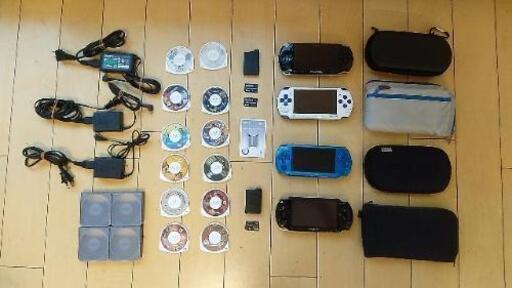 PSP1000✖1台   PSP3000✖2台