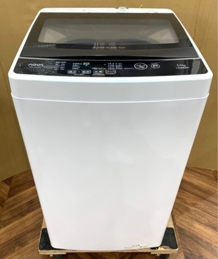★中古品　AQUA 2021年製 5キロ 全自動洗濯機