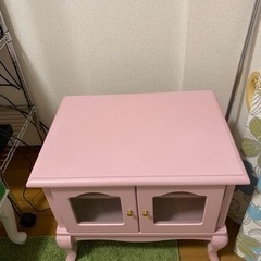 ピンク 姫家具 テレビ台