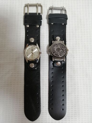 ユニセックス　X Fly　INDEPENDENT　アナログ腕時計（黒、銀）２点