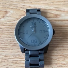 NIXON  腕時計　マットブラック