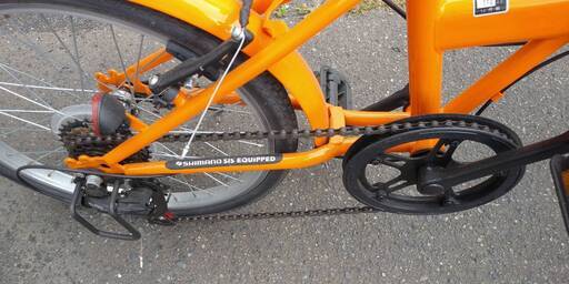 折りたたみ自転車 20インチ ノーパンクタイヤ aj-05