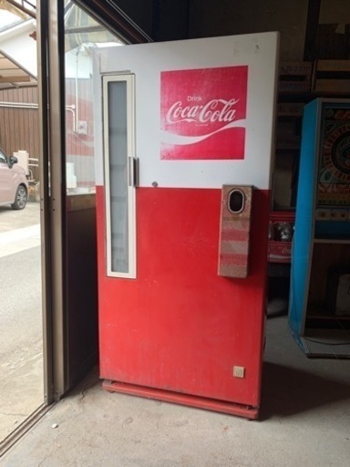 取引完了】アンティーク レトロ コカコーラ 販売機