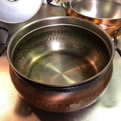 再値下げ　 銅鍋2個セット