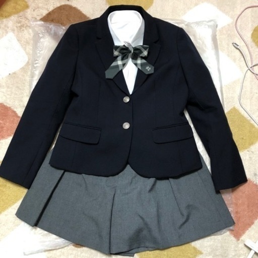 ポンポネット　卒業式　入学式　フォーマル　シンプル　女の子　150 スーツ