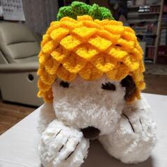 パイナップル帽子(冬用)50cm