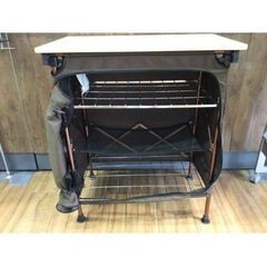 ★激レア★日本未発売！コールマン　マスターシリーズ　バンブーフォルダブルシェルフ　キッチン　テーブル