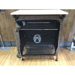 ★激レア★日本未発売！コールマン　マスターシリーズ　バンブーフォルダブルシェルフ　キッチン　テーブル