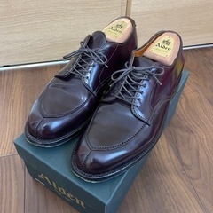 【オールデン】コードバン Ｖチップ87140 オールデン 87140 vチップレザーシューズ コードバン バーガンディ