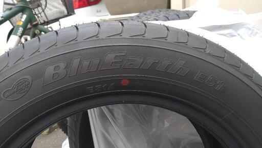 タイヤ、ホイール 225/60-17 新車外し ヨコハマブルーアース 