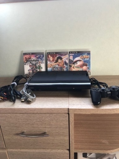 PS3本体+ソフト3本で！