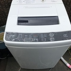 お値下げします‼️洗濯機　AQUA AQW-S50E2(kw) ...