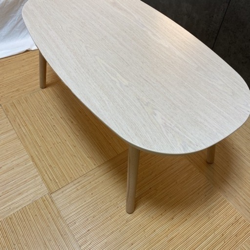 IKEA ローテーブル机丸ニトリフランフラン 木韓国インテリア (sumi) 天王洲アイルの家電の中古あげます・譲ります｜ジモティーで不用品の処分