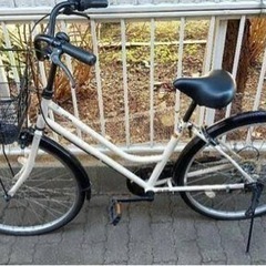 Cream City 自転車　ママチャリ