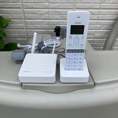 【ネット決済・配送可】シャープデジタルコードレス電話機JD-SF...