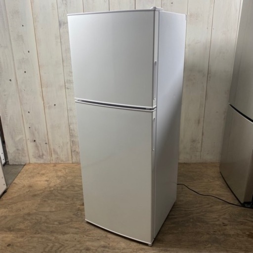 8/14 終 maxzen 2ドア 冷凍冷蔵庫 JR138ML01WH ホワイト 138L 2019年製 冷蔵庫 マクスゼン 菊倉TK