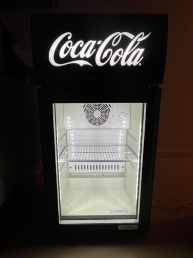 【美品】コカ・コーラ　冷蔵ショーケース JR-CC25B 冷蔵庫