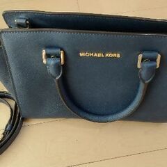 MICHAEL KORS　2wayバック　セルマ　ネイビー