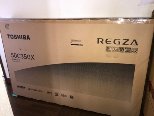 【新品未開封 保証書付き】東芝 50C350X REGZA 50V型 4K液晶