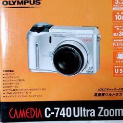 (値下げ)クラシック デジカメ Olympus C740ウルトラズーム