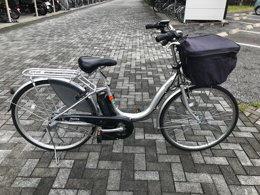商談中)電動アシスト自転車 ブリヂストン 低床フレーム＆アルミ 