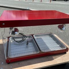 ☆中古品 タイジ YAIJI ホットショーケース FS-200 2018年製 580ｘ363ｘ363㎜ 保温庫 100Ｖ 店舗 唐揚げ 動作問題なし☆