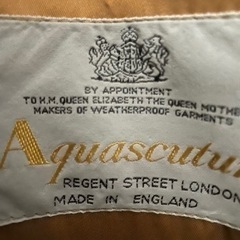 値下げ　アクアスキュータム　aquascutum ヴィンテージ　トレンチコート