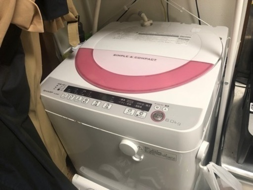 SHARP洗濯機2.5千円（引取限定）